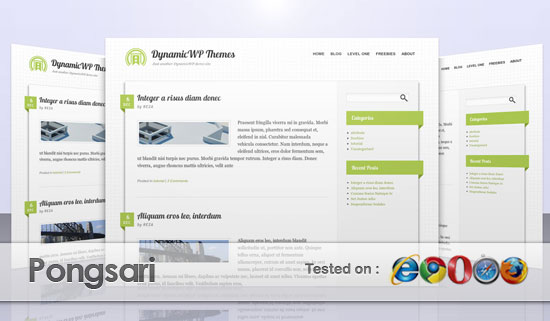 Pongsari Free wordpress Theme